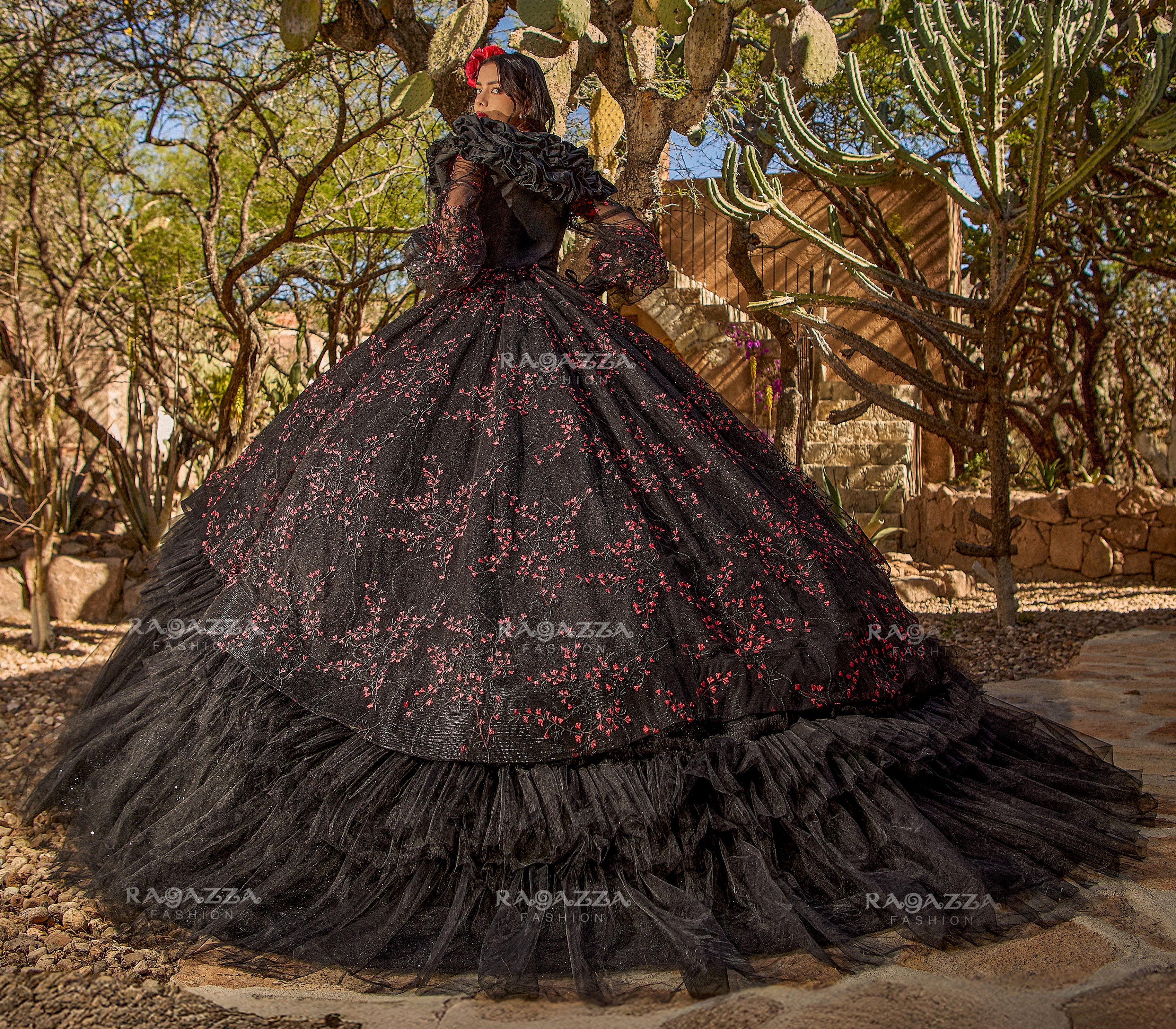 Corset Charro Quinceanera Dress by Ragazza MV55-155 – ABC Fashion