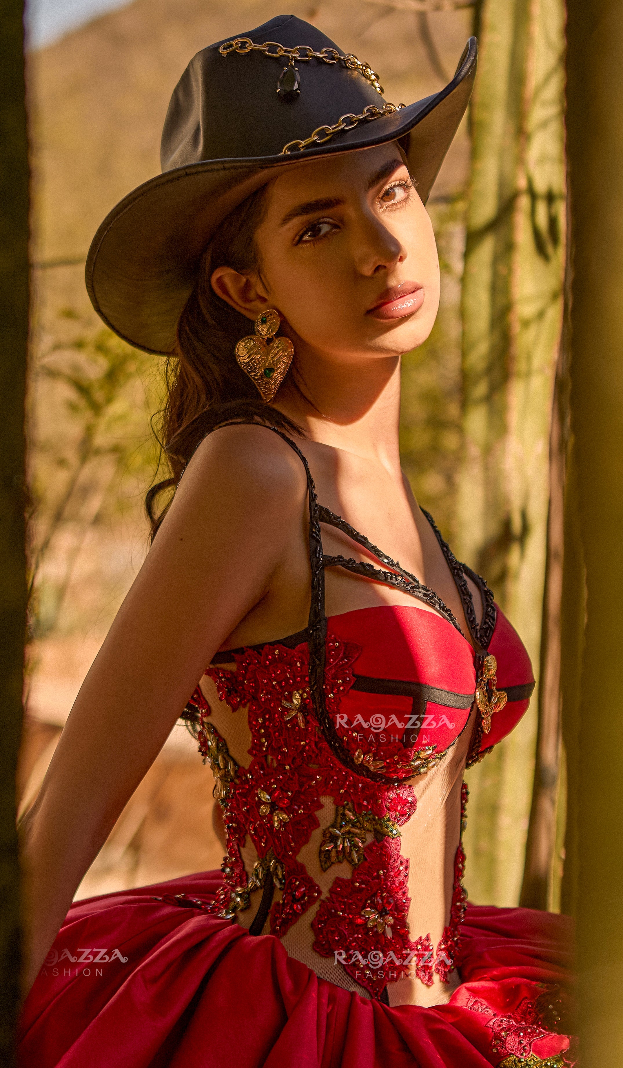 Ruffled Charro Quinceanera Dress by Ragazza MV58-158 – ABC Fashion