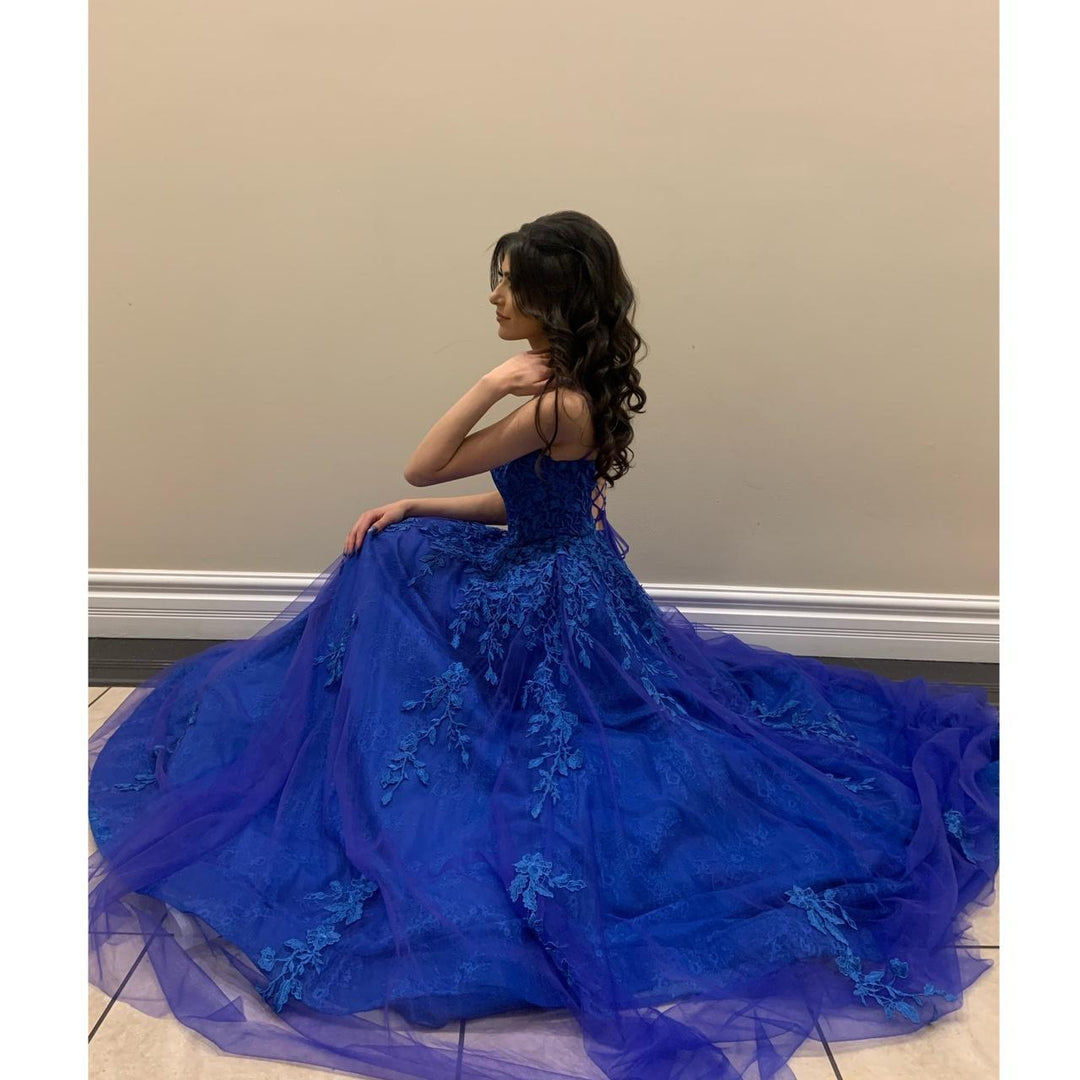 Tulle Sleeveless A-line Gown by Jovani 06644