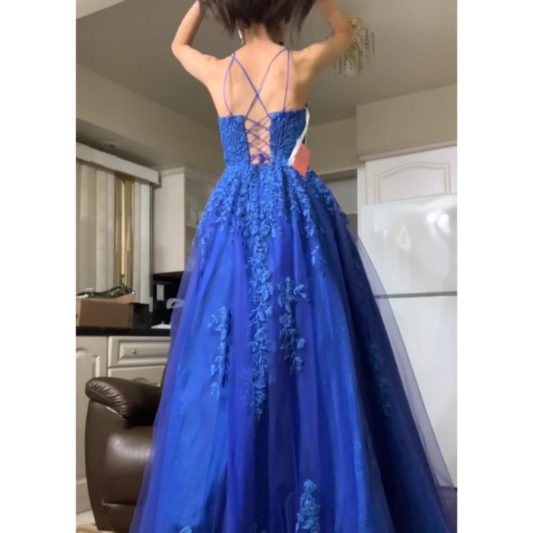 Tulle Sleeveless A-line Gown by Jovani 06644