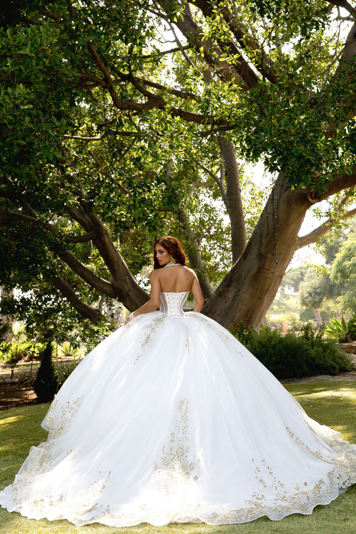 Strapless Ball Gown by Bella Princess PQ1102
