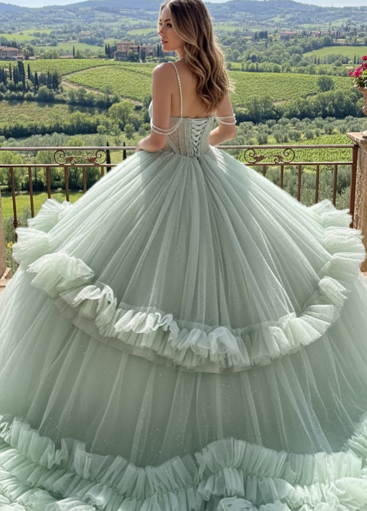 Removable Skirt Ball Gown by Bella Princess PQ1103