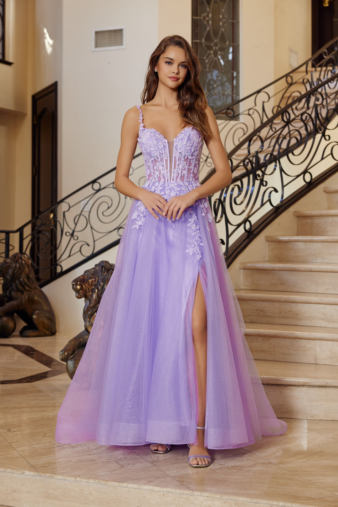 aoc purple dress AOC Brings Pop of Color to Chicago in Lilac Dress Ahead of the DNC