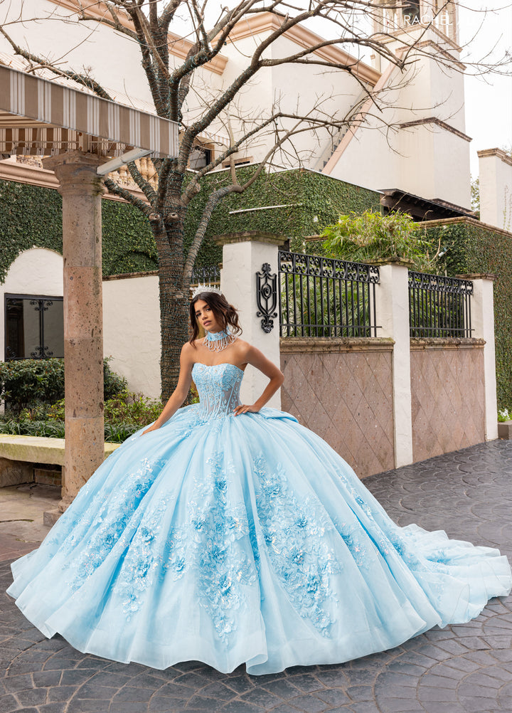 Strapless Quinceanera Dress by Rachel Allan RQ1168