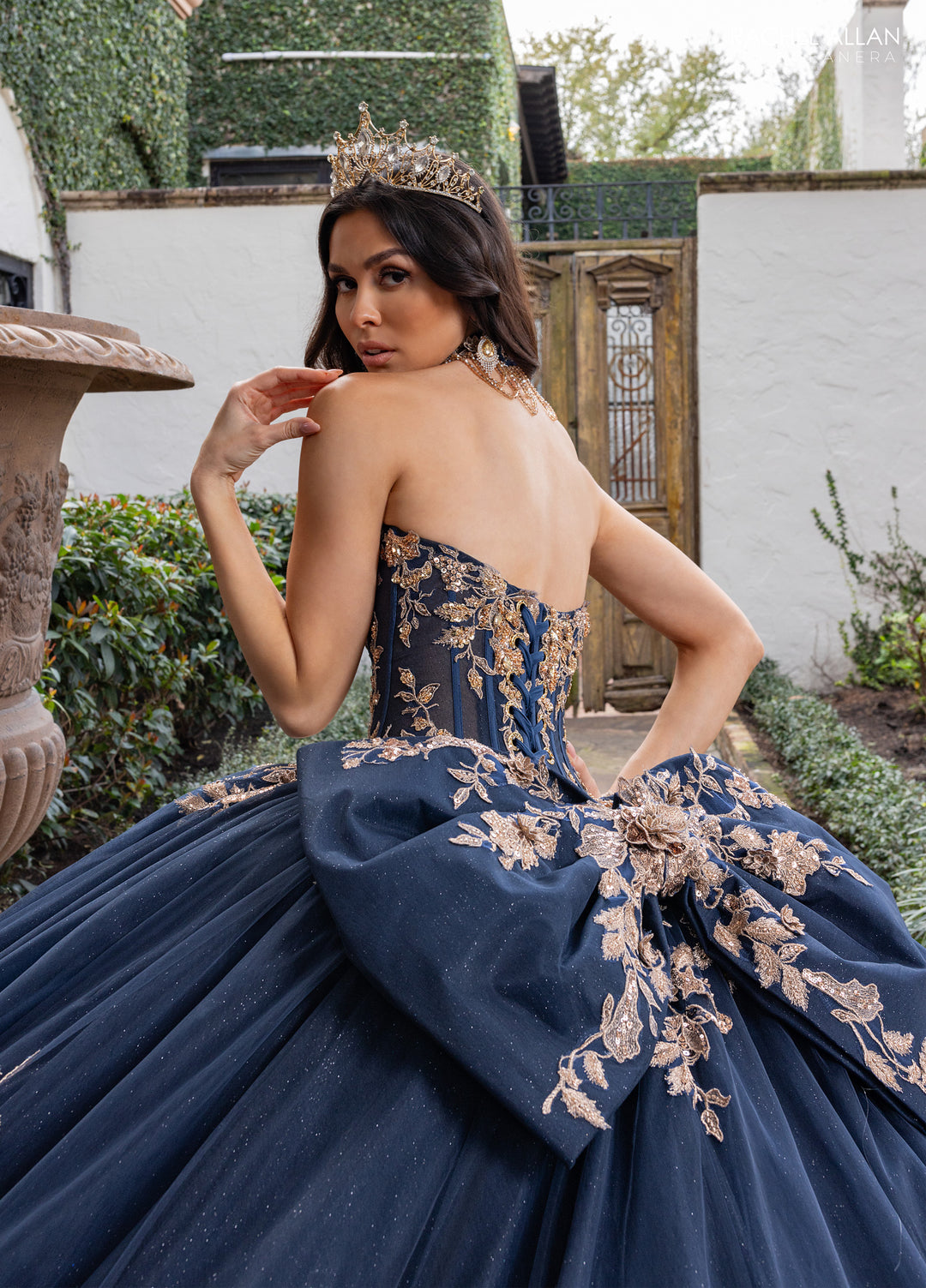 Strapless Quinceanera Dress by Rachel Allan RQ1168