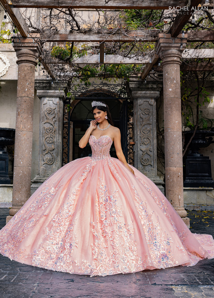 Strapless Quinceanera Dress by Rachel Allan RQ1169