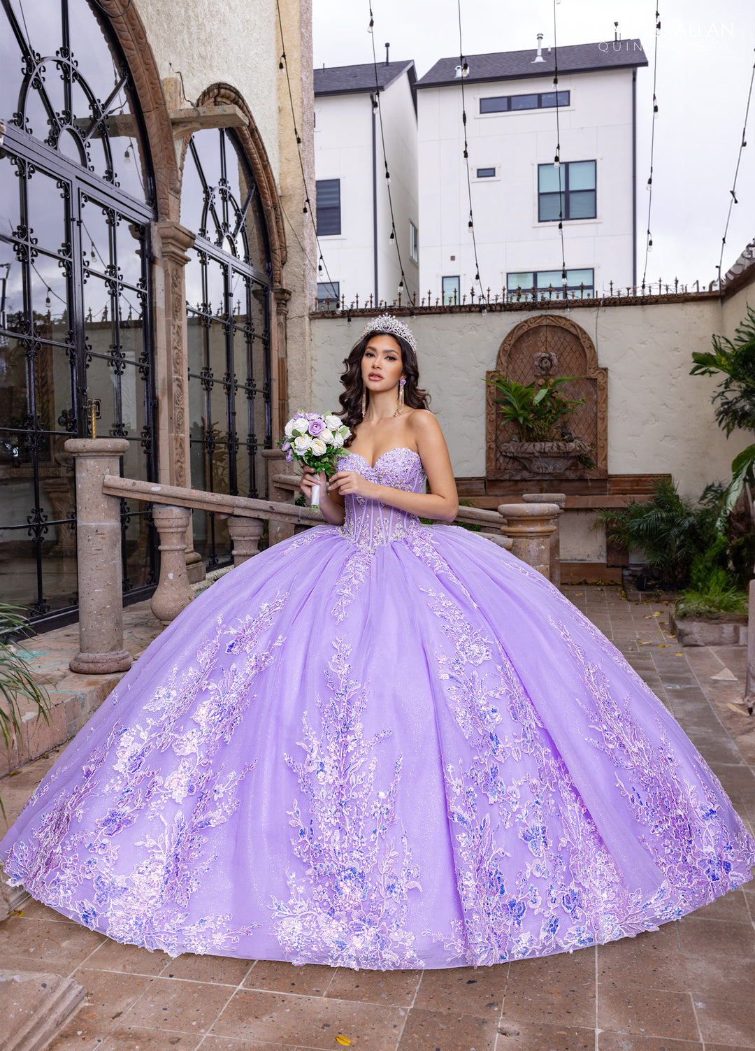 Strapless Quinceanera Dress by Rachel Allan RQ1169