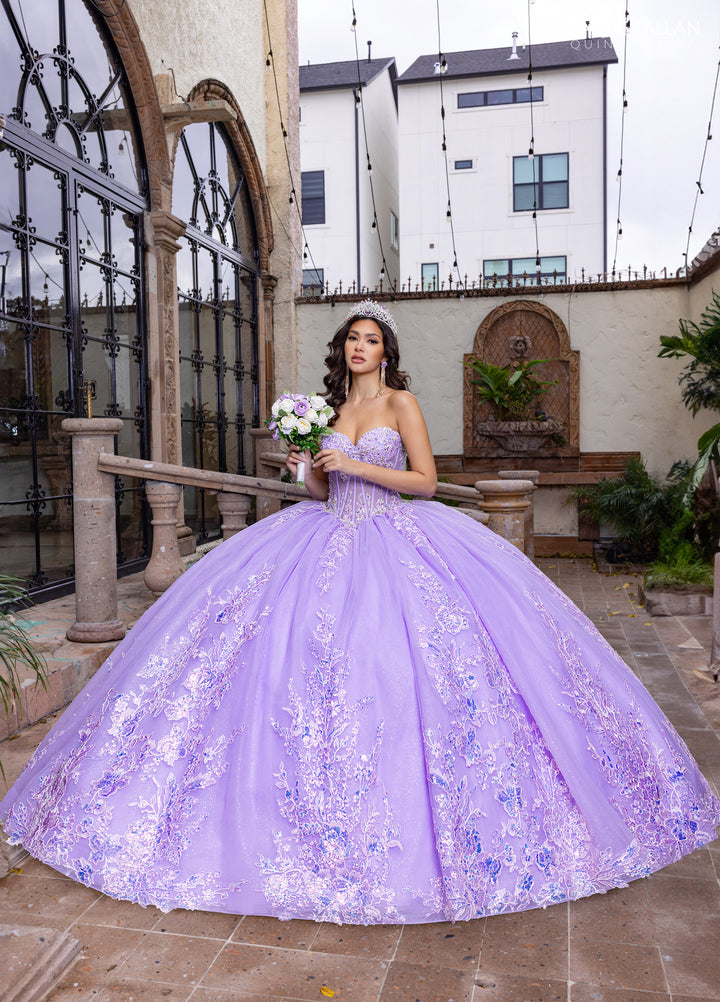 Strapless Quinceanera Dress by Rachel Allan RQ1169