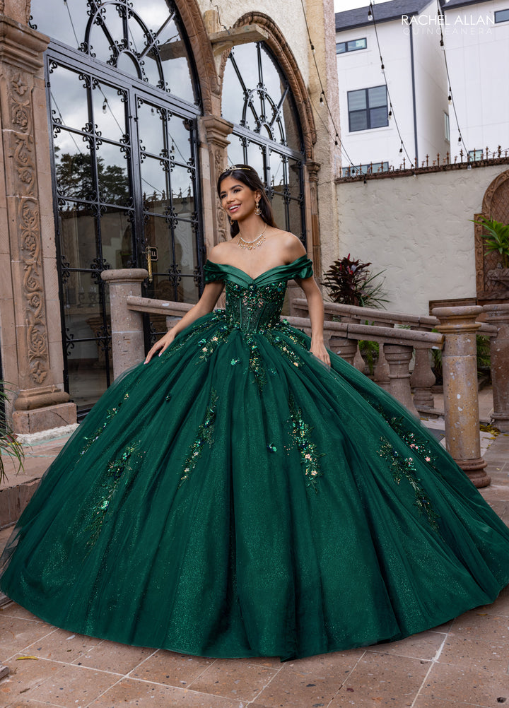 Off Shoulder Quinceanera Dress by Rachel Allan RQ1170