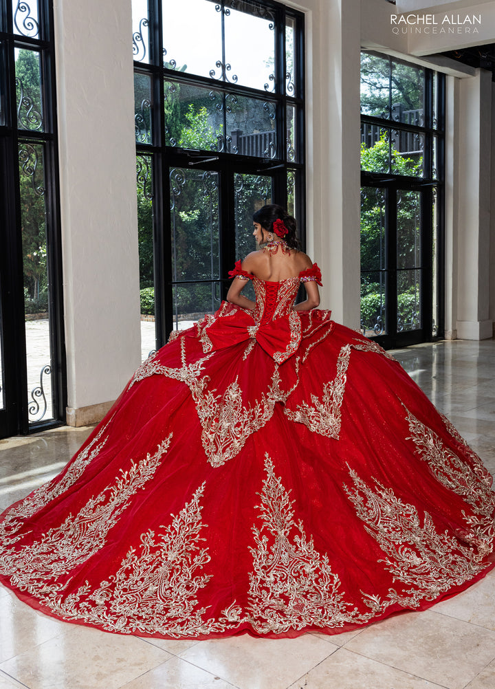 Off Shoulder Quinceanera Dress by Rachel Allan RQ1180