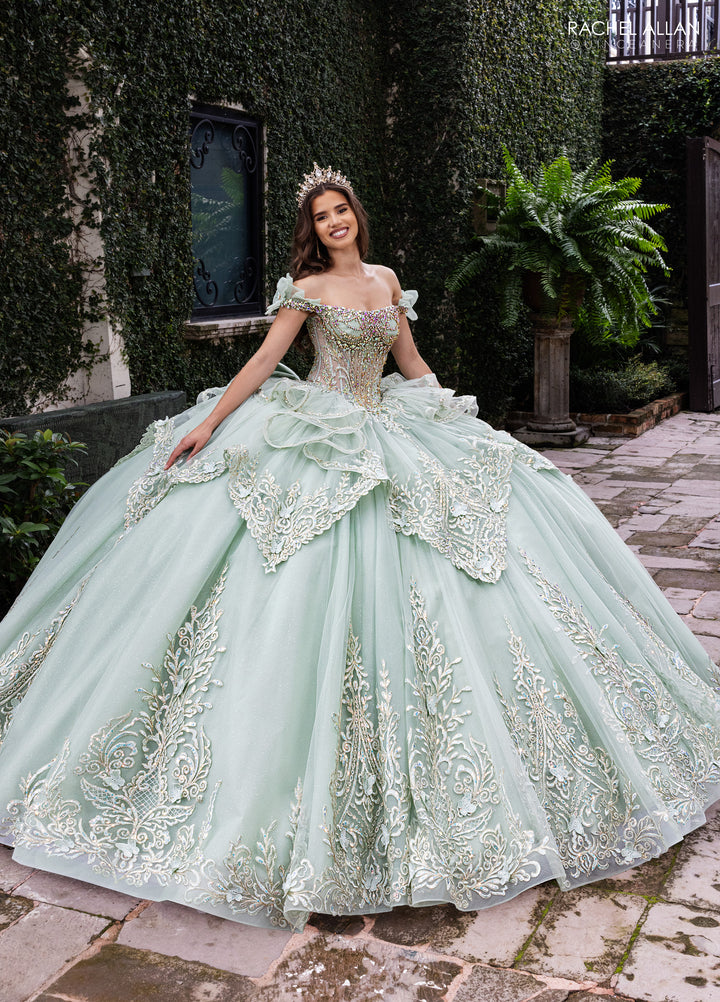 Off Shoulder Quinceanera Dress by Rachel Allan RQ1180