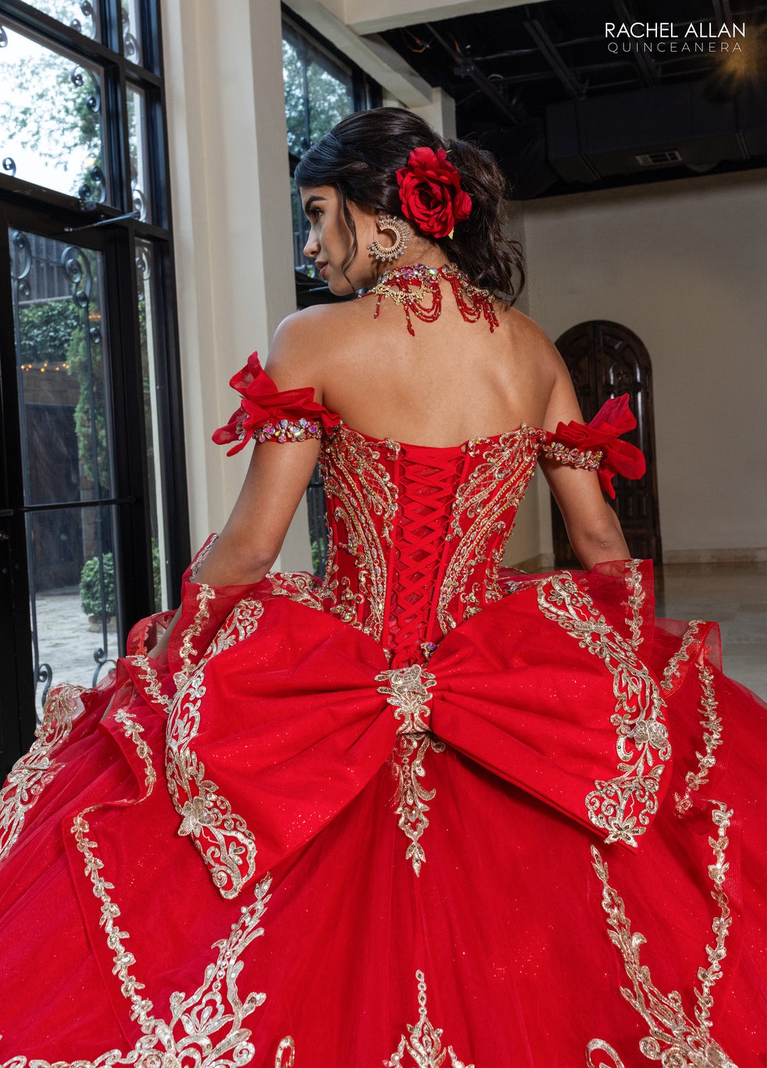 Off Shoulder Quinceanera Dress by Rachel Allan RQ1180