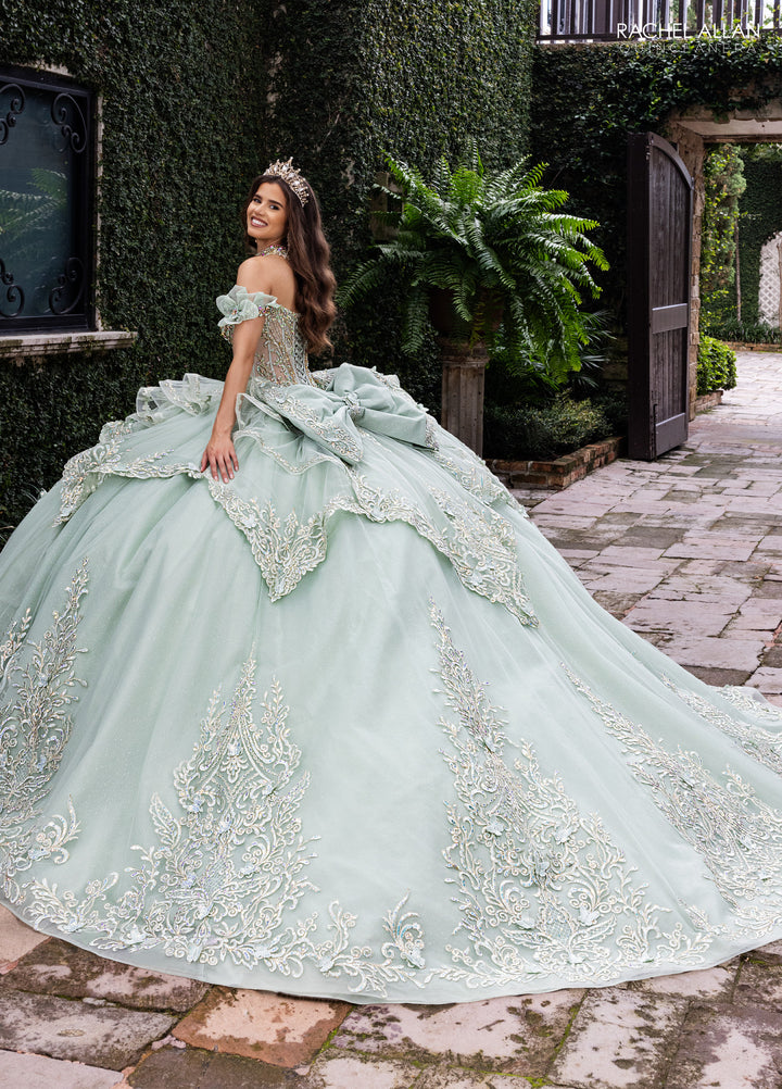 Off Shoulder Quinceanera Dress by Rachel Allan RQ1180