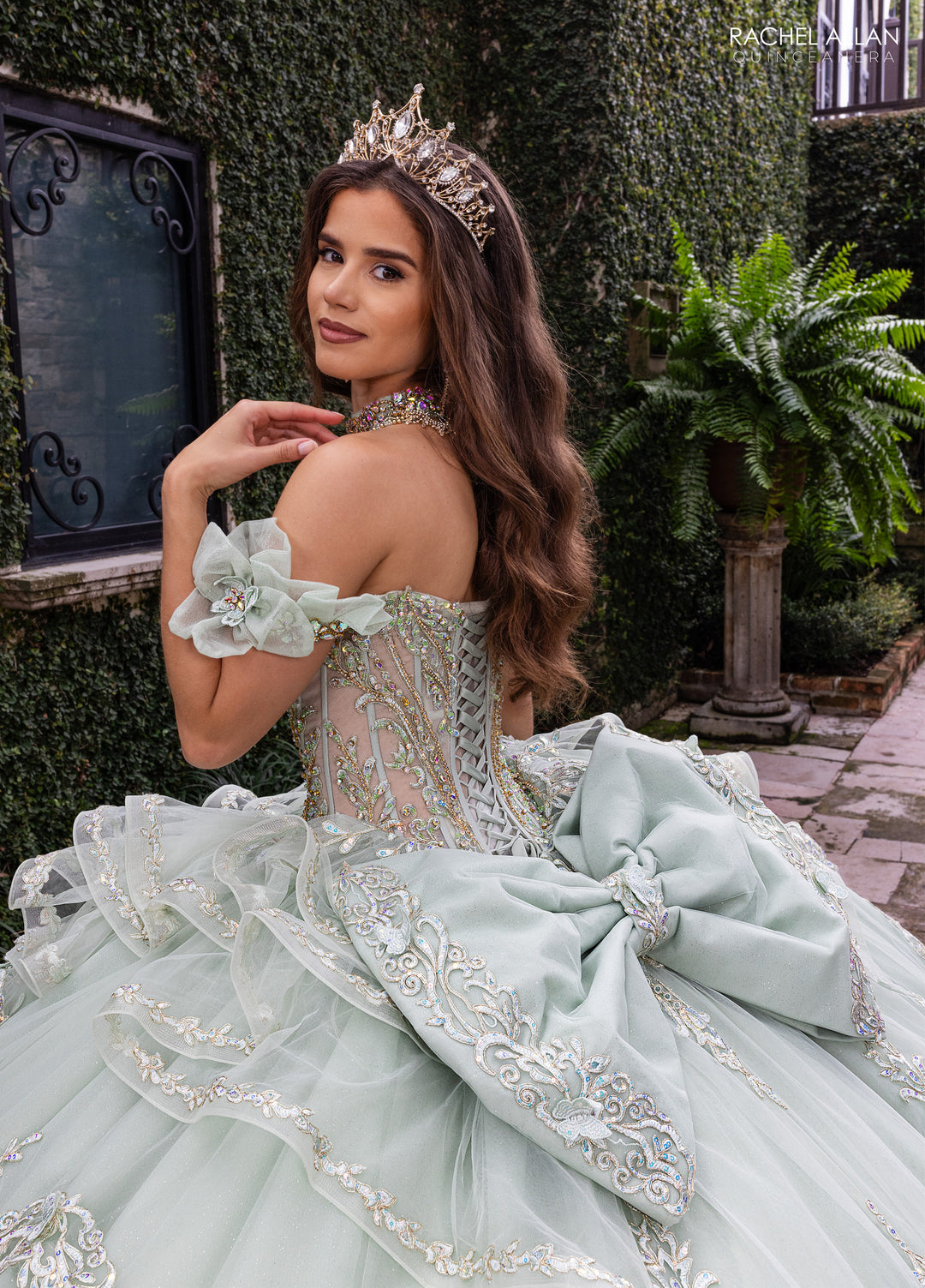 Off Shoulder Quinceanera Dress by Rachel Allan RQ1180