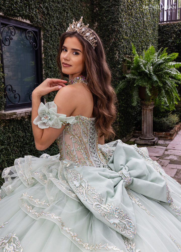 Off Shoulder Quinceanera Dress by Rachel Allan RQ1180