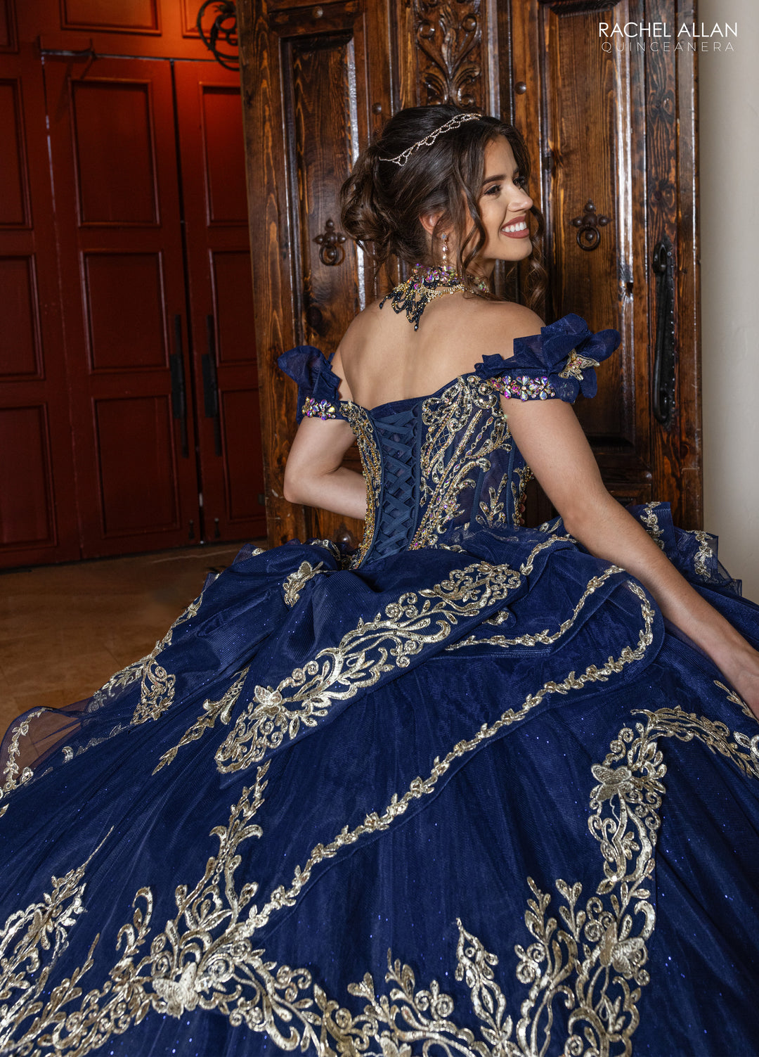Off Shoulder Quinceanera Dress by Rachel Allan RQ1180