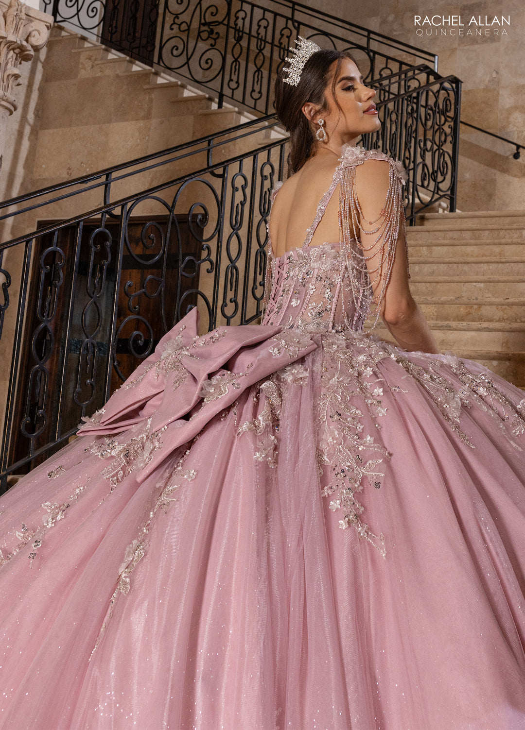 Sleeveless Quinceanera Dress by Rachel Allan RQ1182