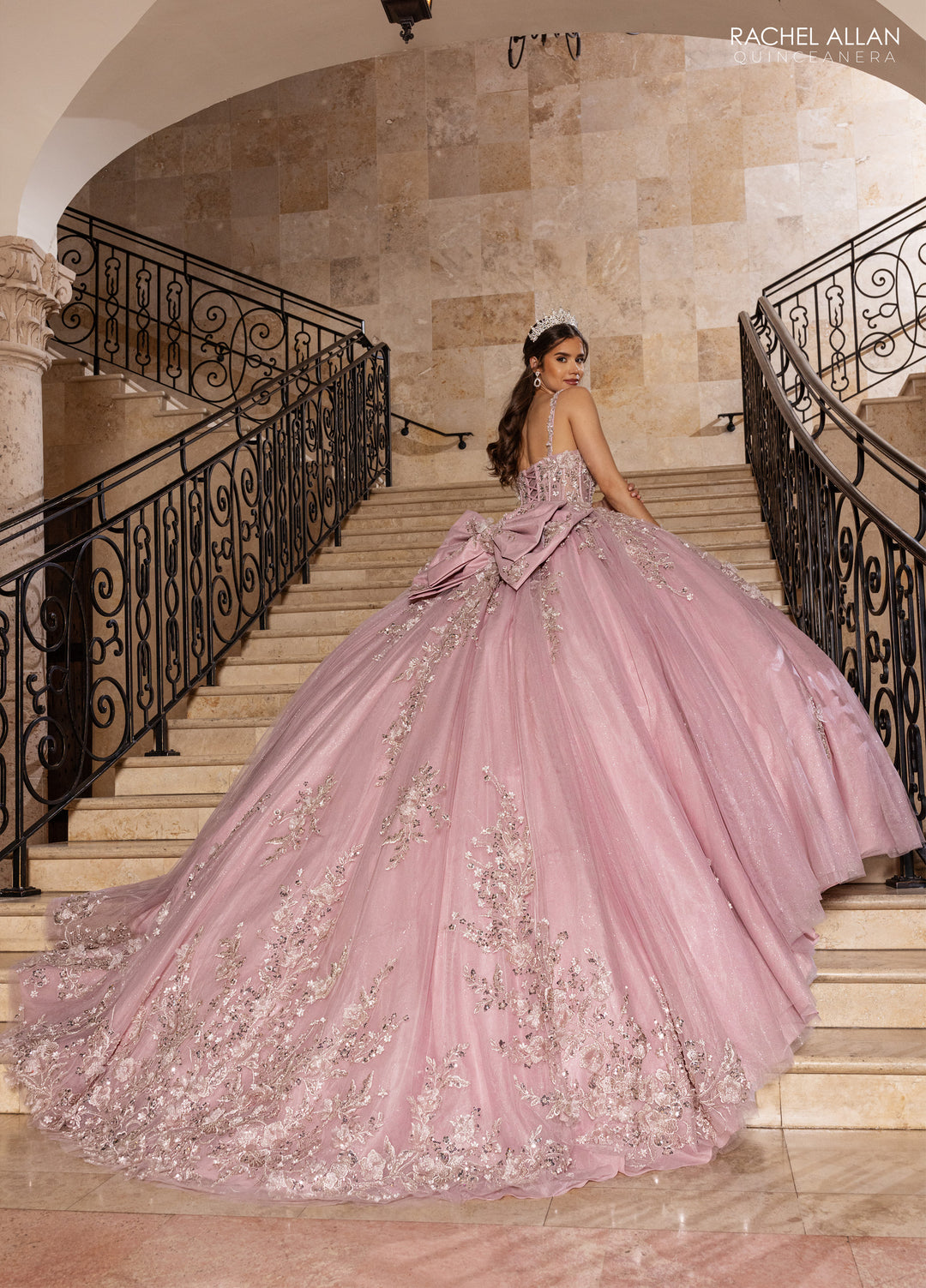 Sleeveless Quinceanera Dress by Rachel Allan RQ1182