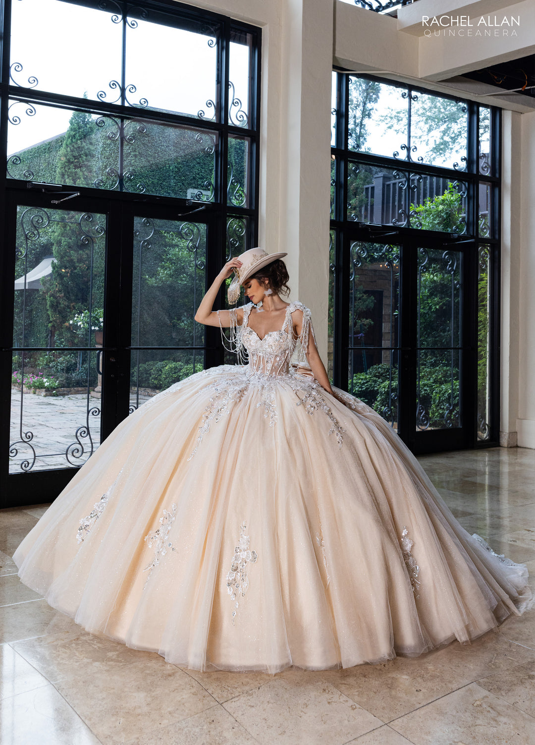 Sleeveless Quinceanera Dress by Rachel Allan RQ1182