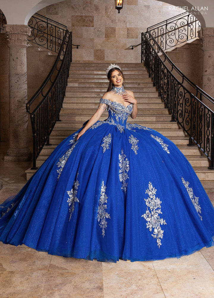Off Shoulder Quinceanera Dress by Rachel Allan RQ1183