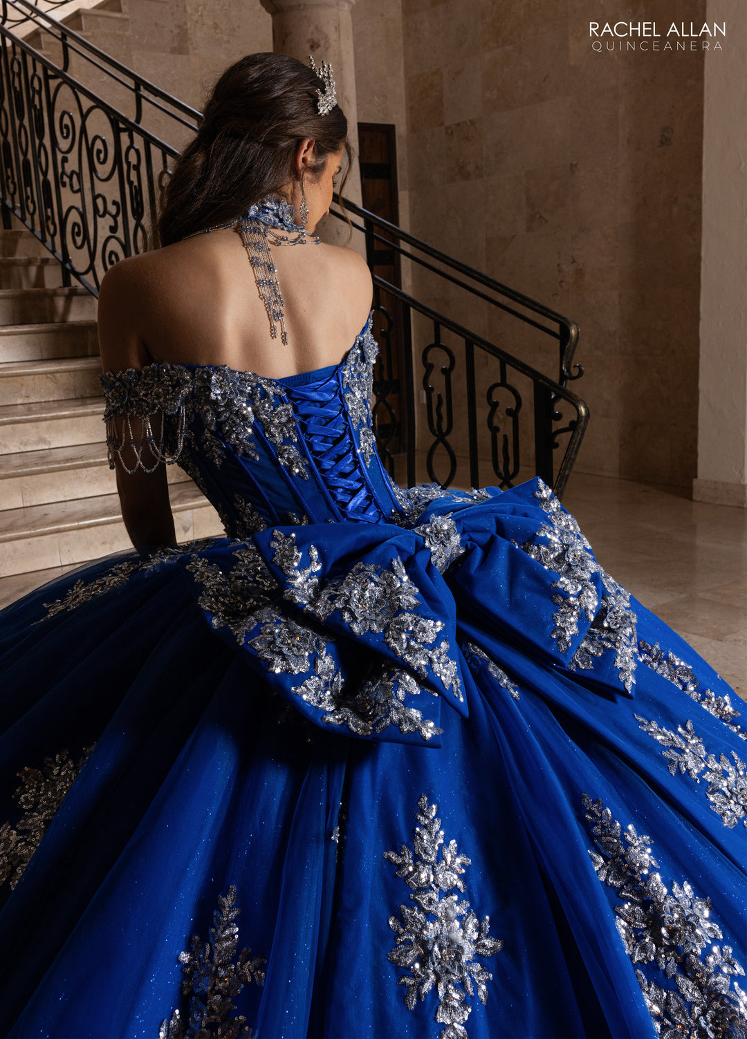 Off Shoulder Quinceanera Dress by Rachel Allan RQ1183