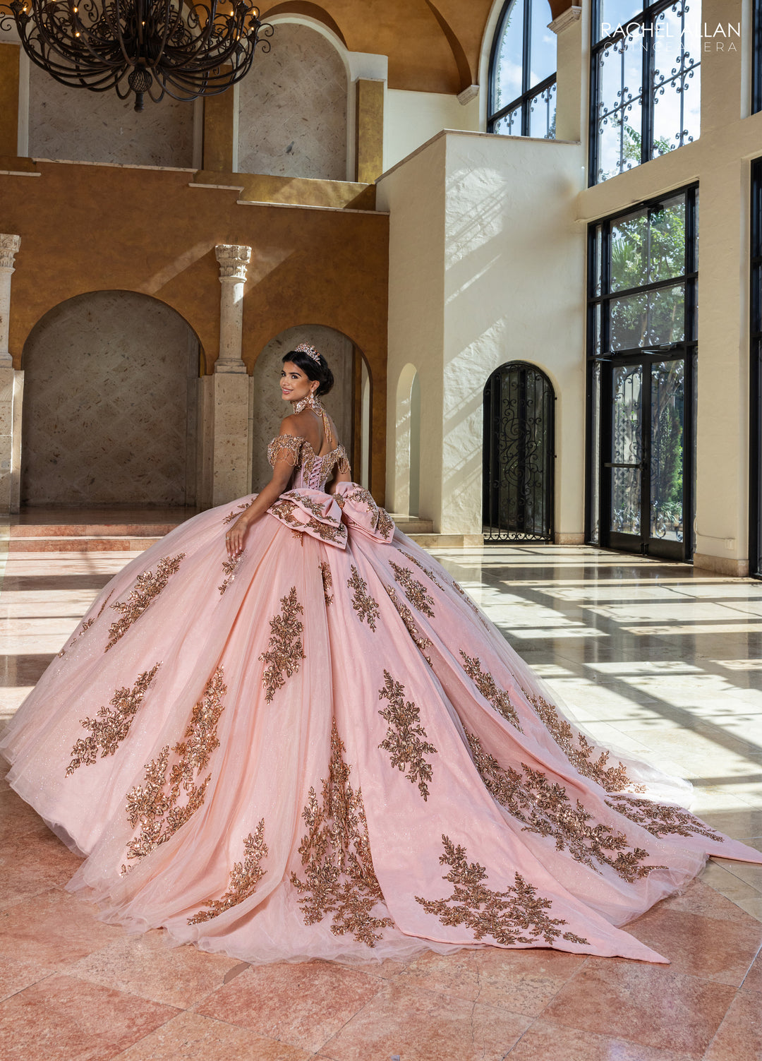 Off Shoulder Quinceanera Dress by Rachel Allan RQ1183