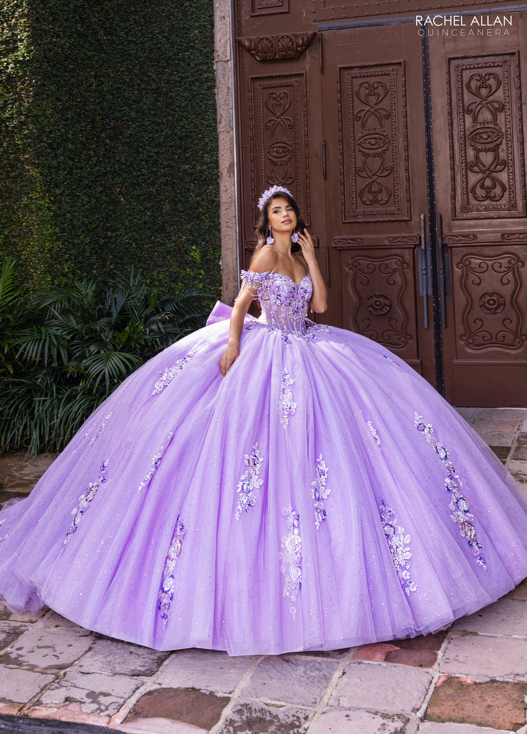 Off Shoulder Quinceanera Dress by Rachel Allan RQ1184