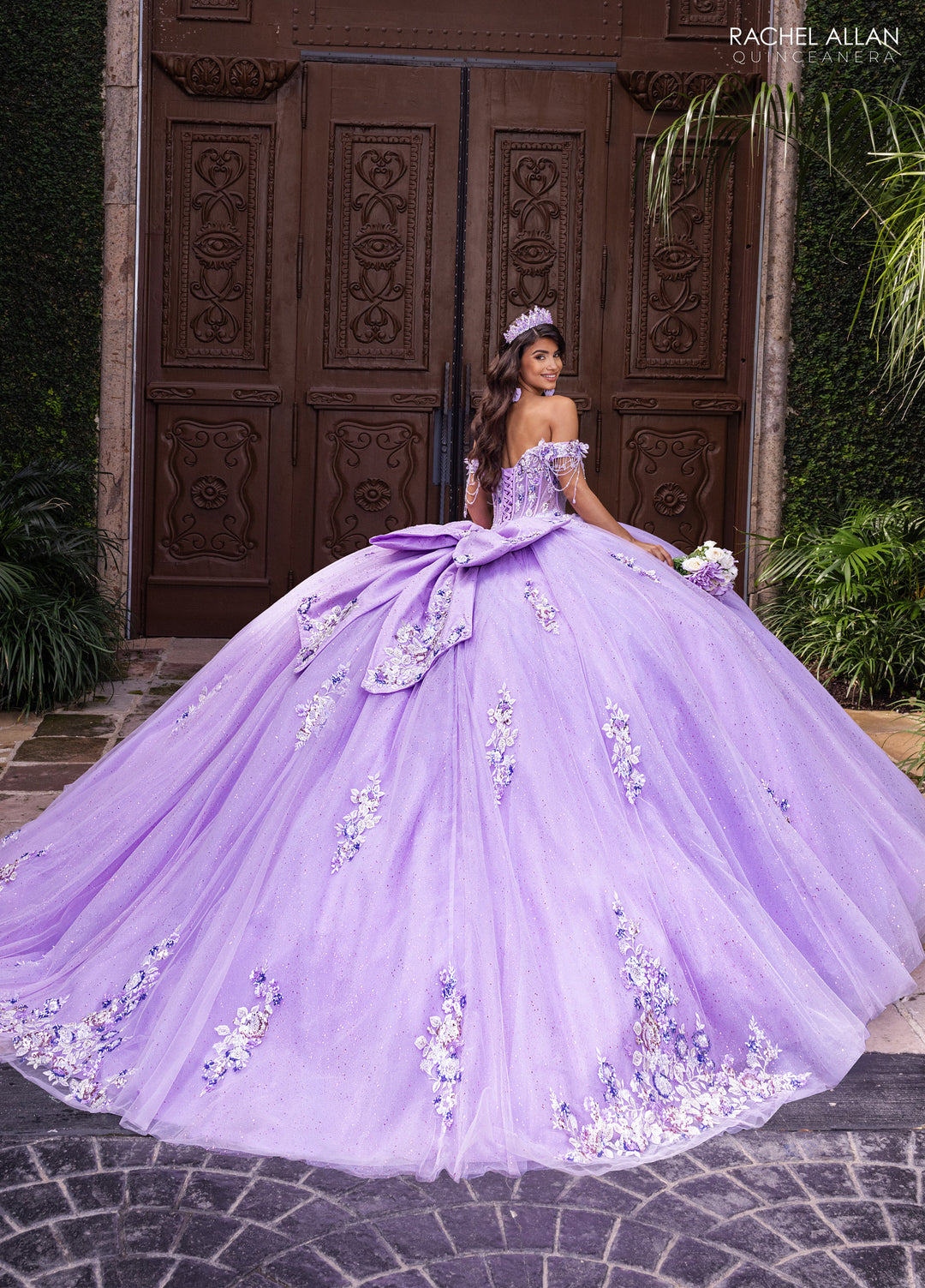Off Shoulder Quinceanera Dress by Rachel Allan RQ1184