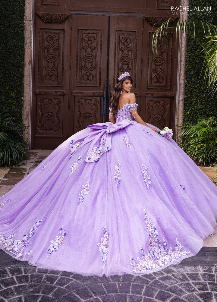 Off Shoulder Quinceanera Dress by Rachel Allan RQ1184