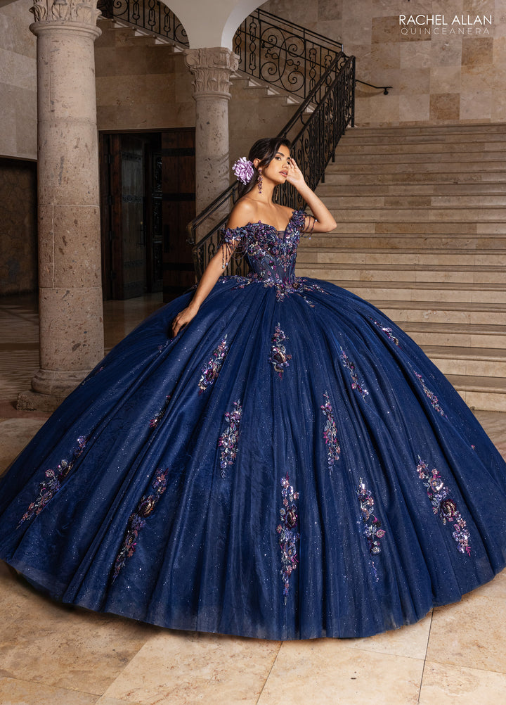 Off Shoulder Quinceanera Dress by Rachel Allan RQ1184