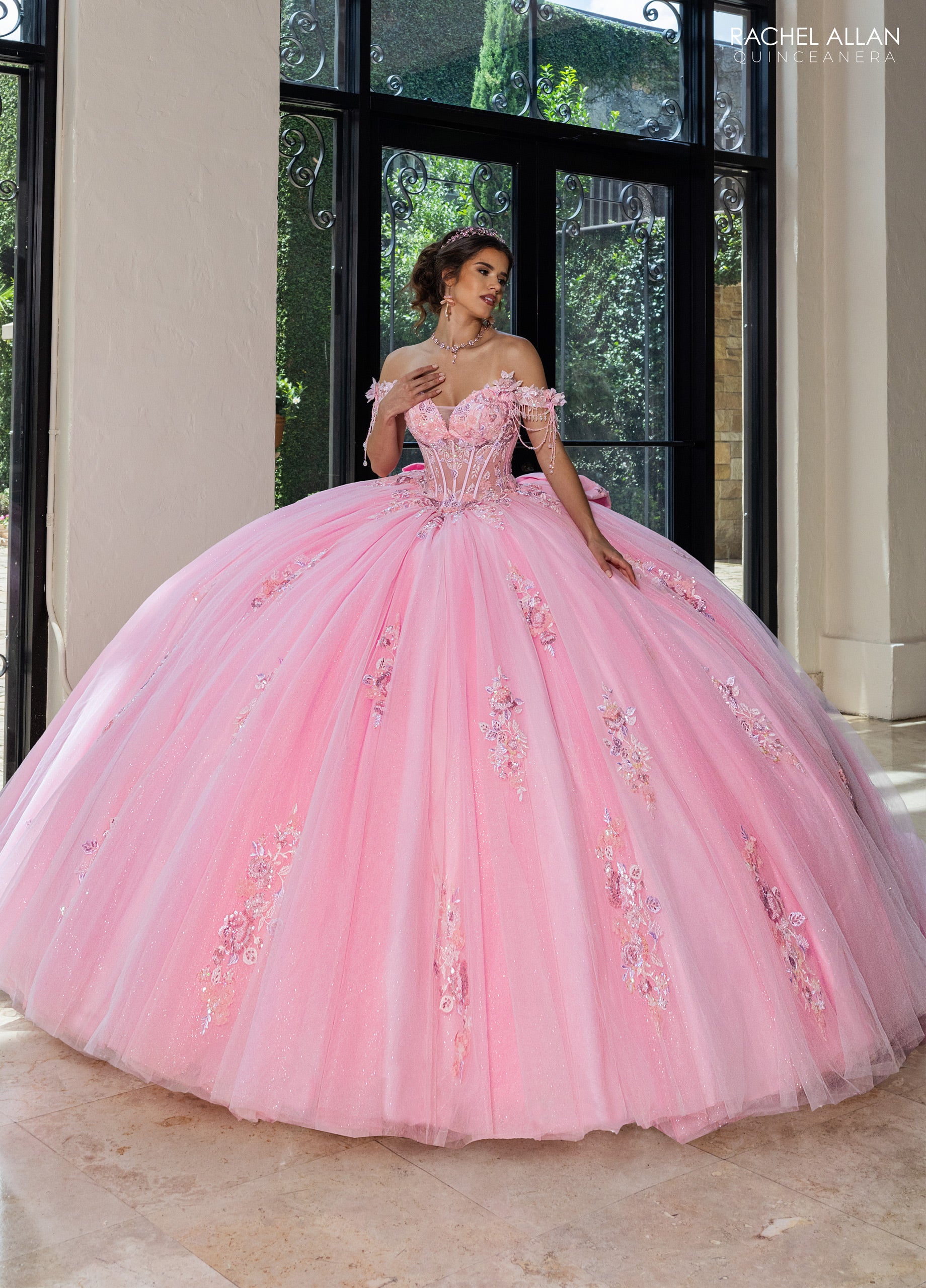 Off Shoulder Quinceanera Dress by Rachel Allan RQ1184 – ABC Fashion