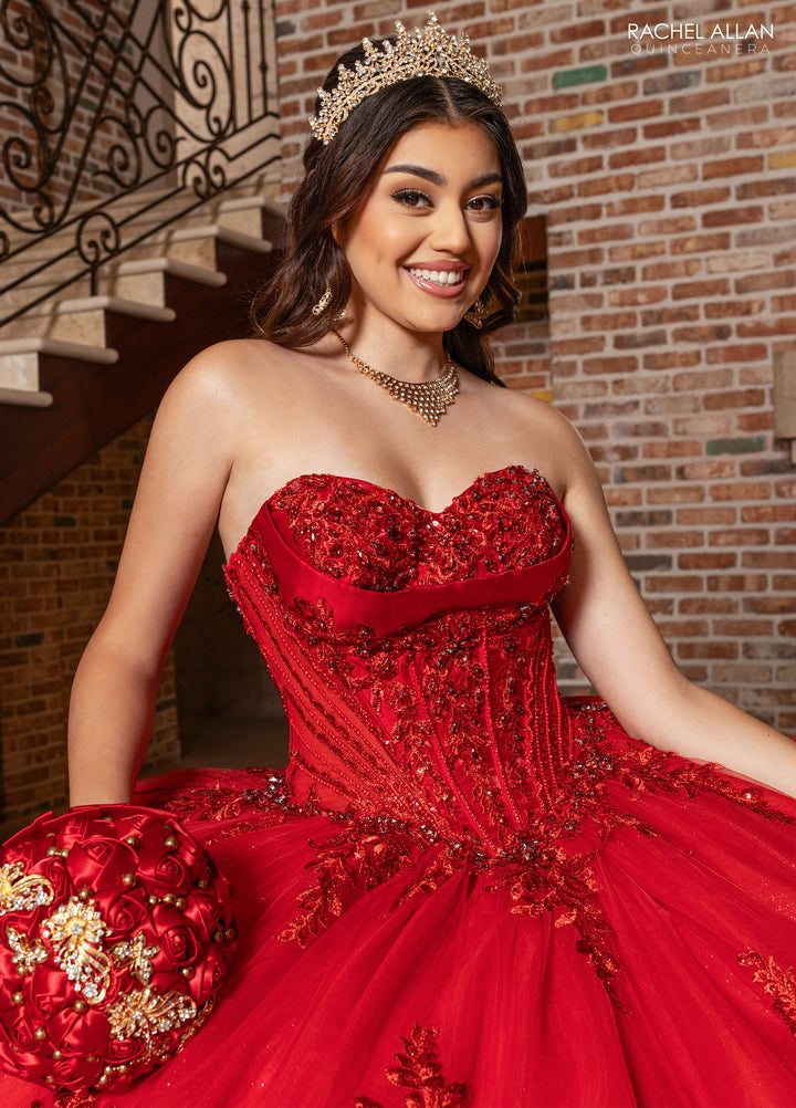 Sweetheart Quinceanera Dress by Rachel Allan RQ1187