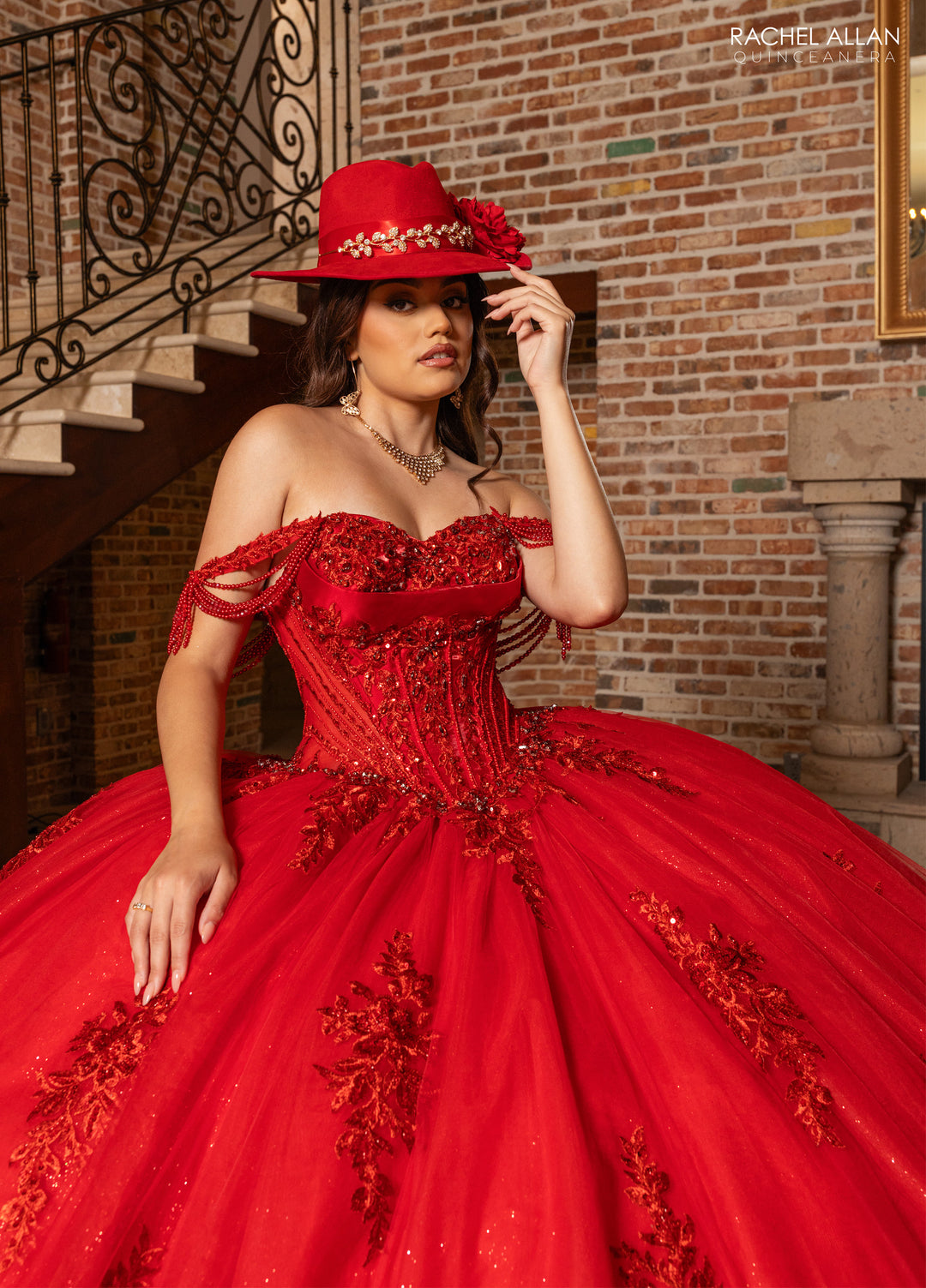 short red quince dress Men's May Queen Quince Dama Dress Short Quinceanera Red 2