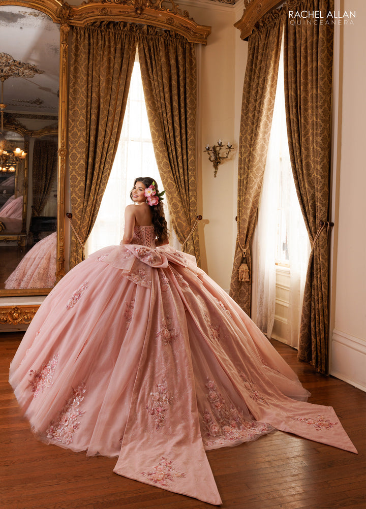Strapless Quinceanera Dress by Rachel Allan RQ1190