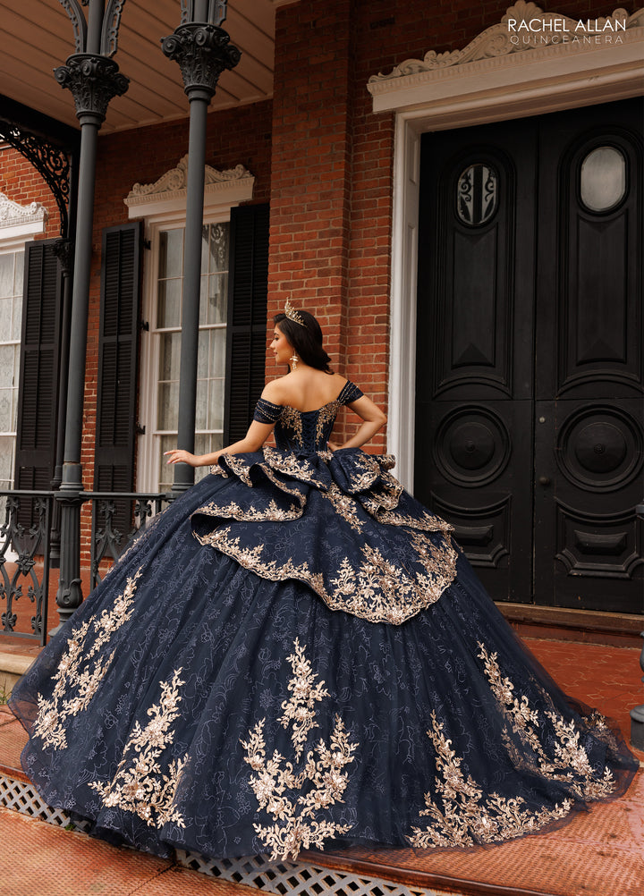 Off Shoulder Quinceanera Dress by Rachel Allan RQ1191