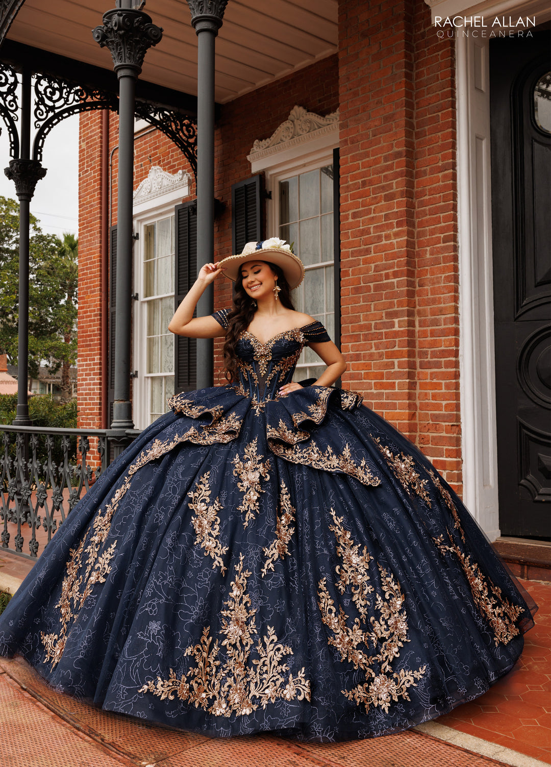 quinceanera dresses blue Long-Sleeve Quinceaera Dress This gown is designed to make you feel like royalty on your special day Royal Blue Off the Shoulder