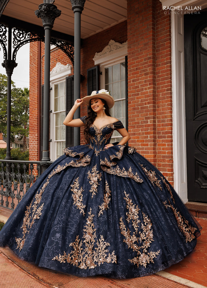 Off Shoulder Quinceanera Dress by Rachel Allan RQ1191