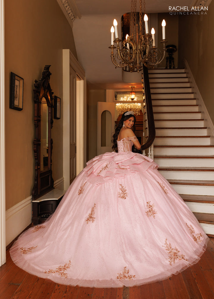 Off Shoulder Quinceanera Dress by Rachel Allan RQ1194