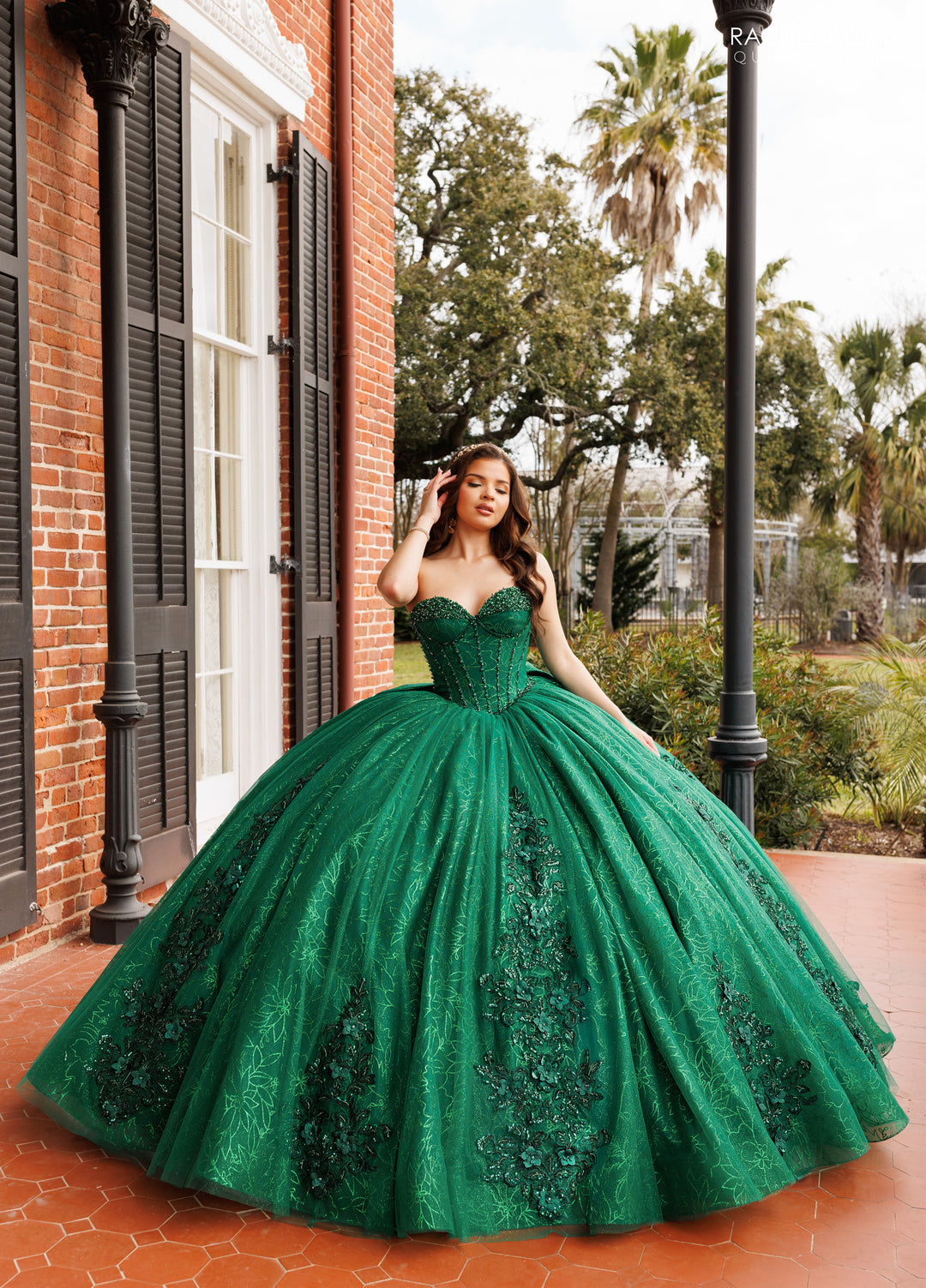Strapless Quinceanera Dress by Rachel Allan RQ1195