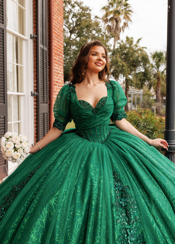 Strapless Quinceanera Dress by Rachel Allan RQ1195
