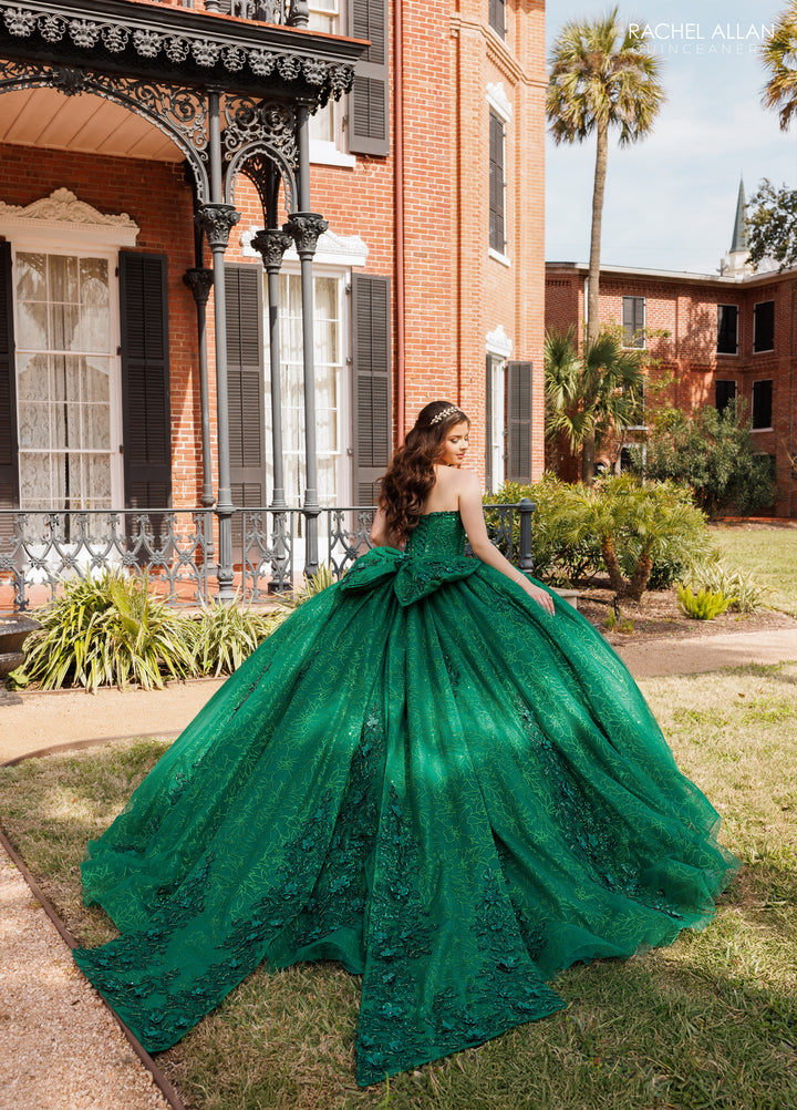 Strapless Quinceanera Dress by Rachel Allan RQ1195