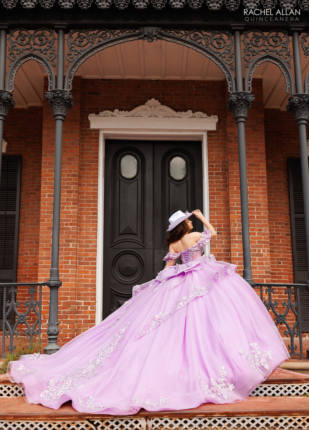 Off Shoulder Quinceanera Dress by Rachel Allan RQ1198
