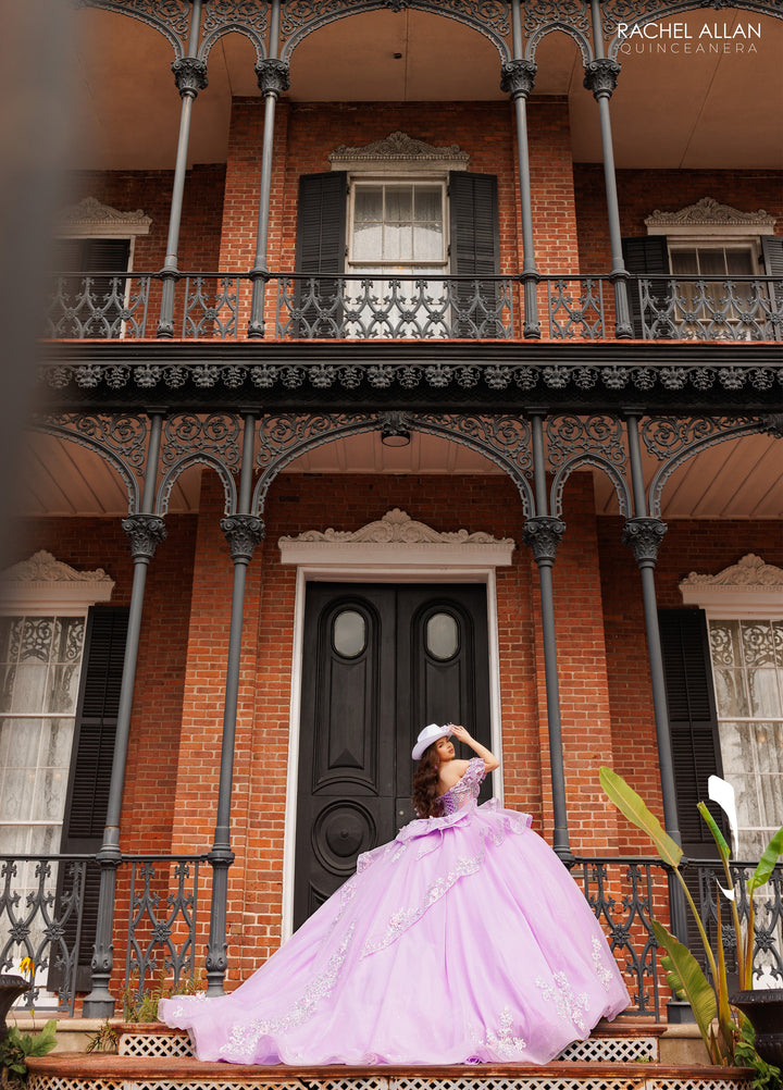 Off Shoulder Quinceanera Dress by Rachel Allan RQ1198