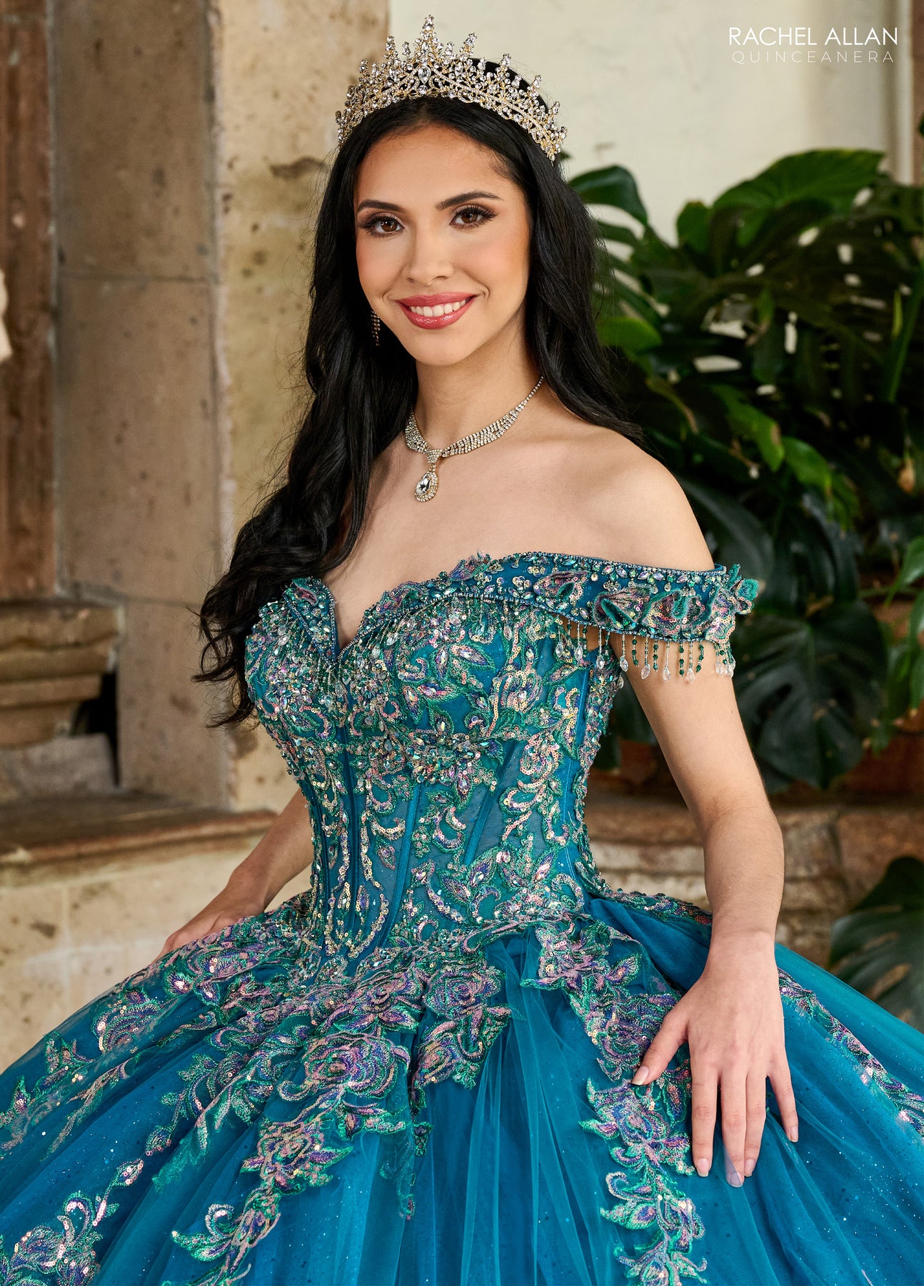 Off Shoulder Quinceanera Dress by Rachel Allan RQ2205 ABC Fashion