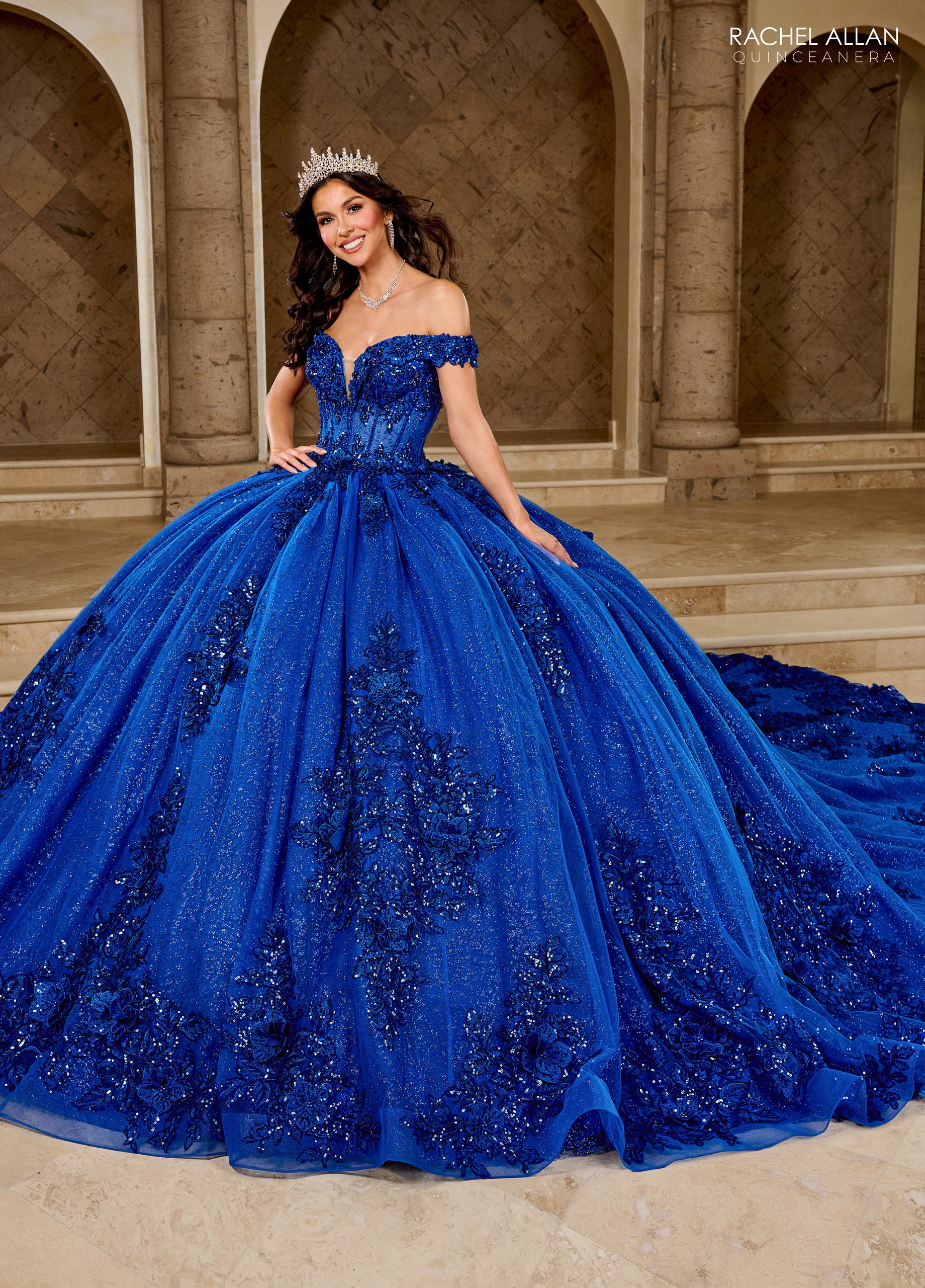 Off Shoulder Quinceanera Dress by Rachel Allan RQ2215 – ABC