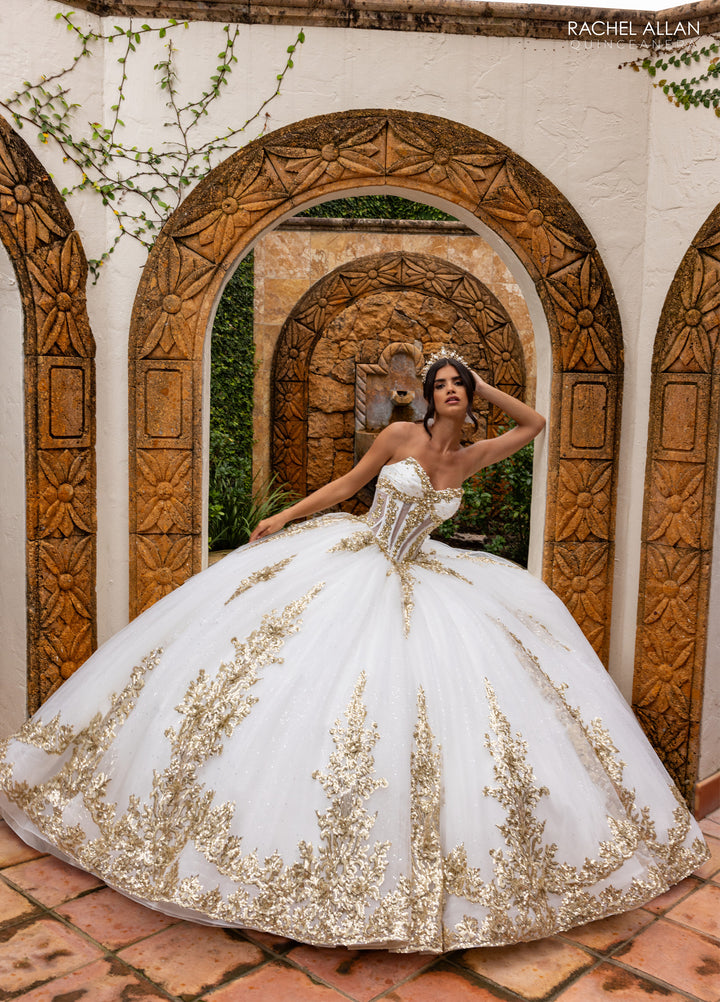Sweetheart Quinceanera Dress by Rachel Allan RQ2225