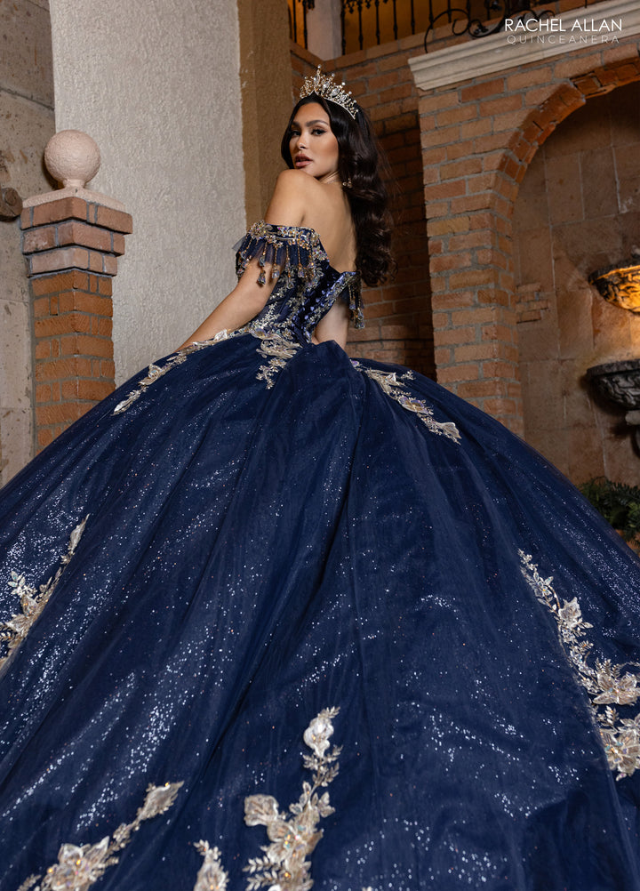 Off Shoulder Quinceanera Dress by Rachel Allan RQ2228