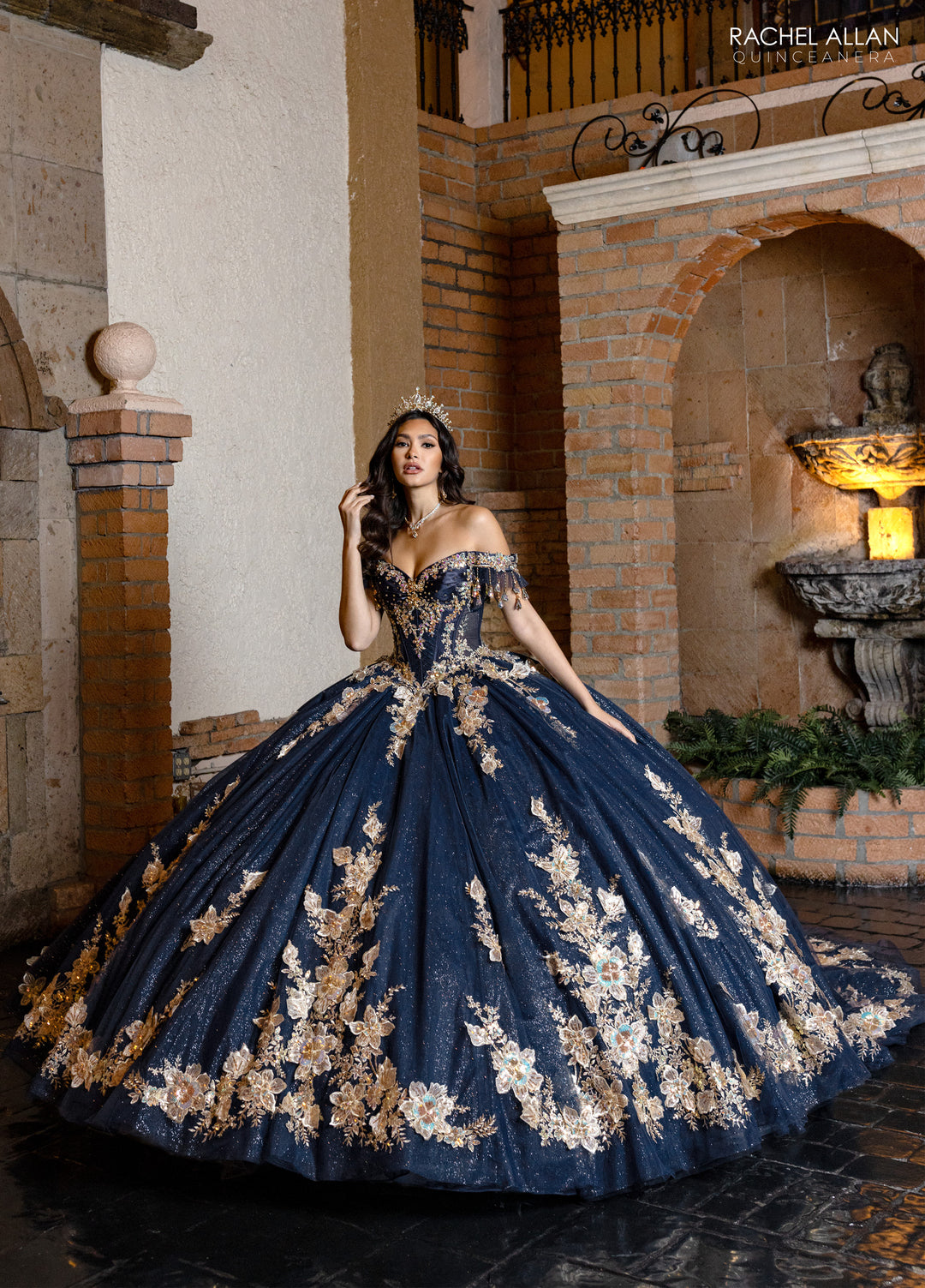 Off Shoulder Quinceanera Dress by Rachel Allan RQ2228