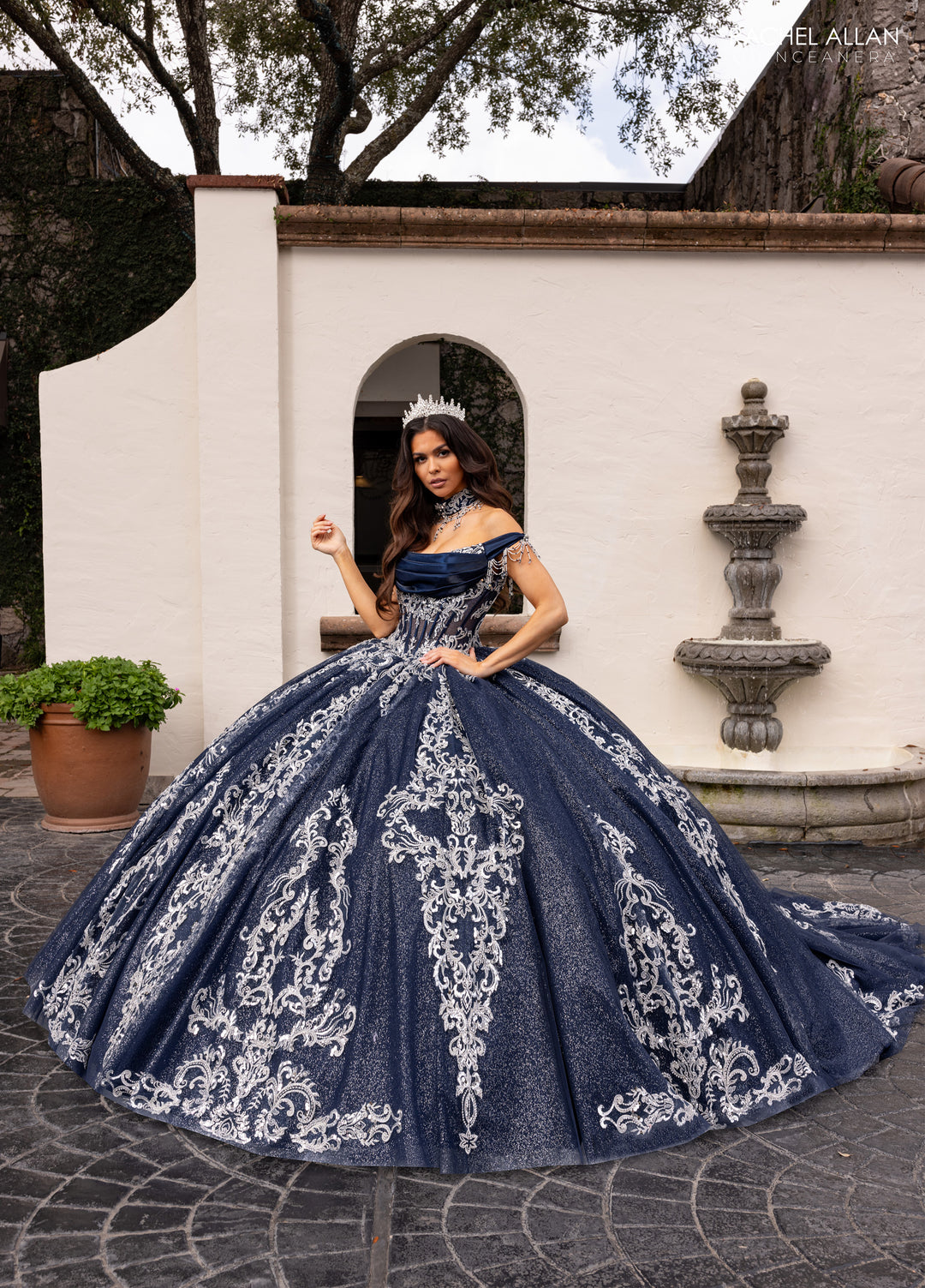 Off Shoulder Quinceanera Dress by Rachel Allan RQ2230