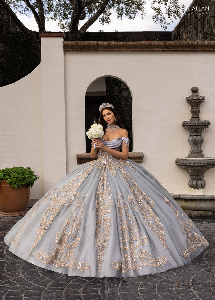 Off Shoulder Quinceanera Dress by Rachel Allan RQ2230